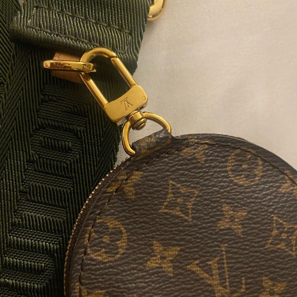 Authentic Louis Vuitton khaki nylon bandoulière - Picture 7 of 9